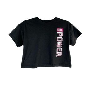 Athletic Works Girls Boxy Crop Top